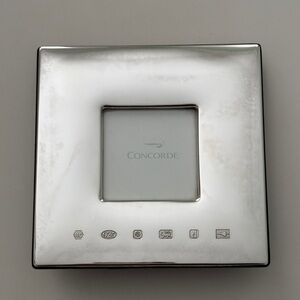 Concorde Sterling Silver Square Picture Frame